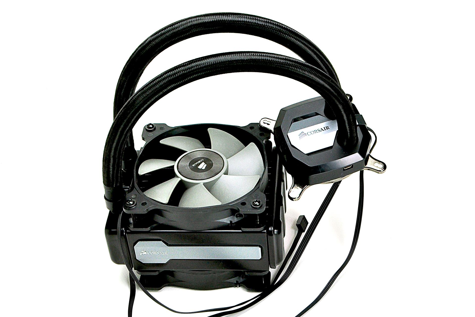 Block Rad Orient Str  Corsair H80i GT  AIO CPU Cooler Review 0406