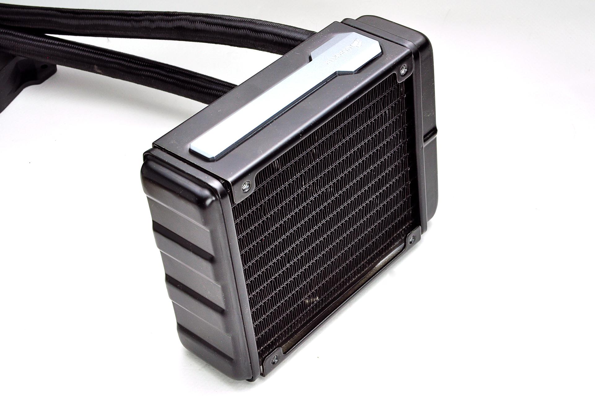 Radiator  3 4 Corsair H80i GT AIO CPU Cooler Review 0485