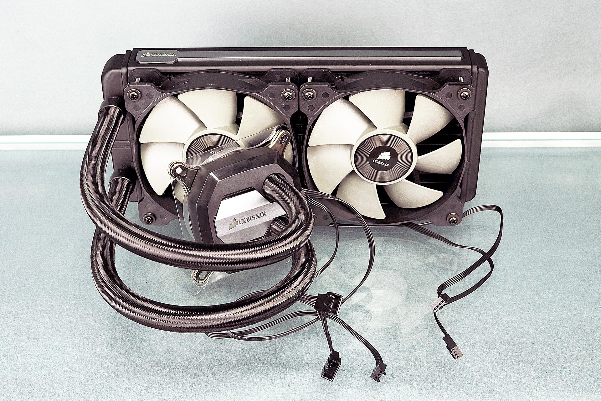 0877 PushFanFront 06 Corsair H100i GTX AIO CPU Cooler Review