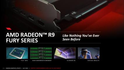 AMD Radeon R9 Fury Fiji Pro Fury Series