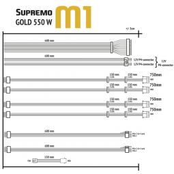 Spc supremo M1 gold cables