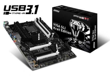 Msi 970a Sli krait edition product pictures boxshot 1 575px