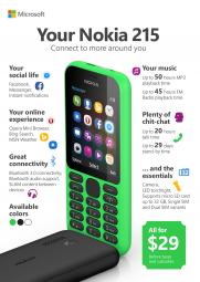 Nokia 215 info