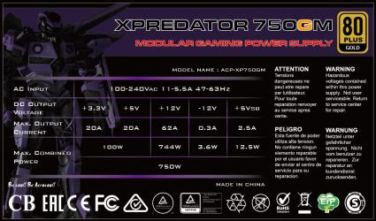XPredator GM series 750