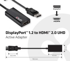 Club3D DPtoHDMI2