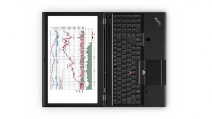 Thinkpad P50 with Finance Screen