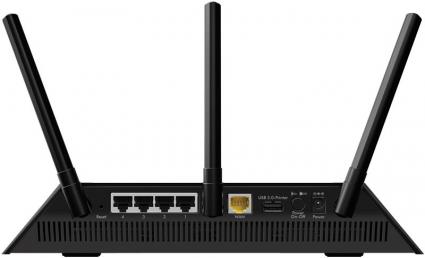 NetGear R6400 back