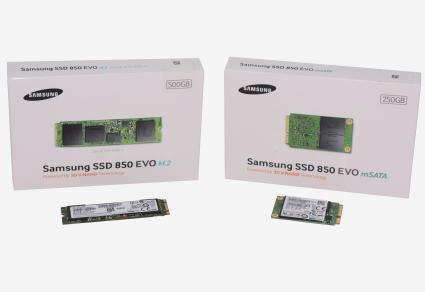 SSD 850 EVO boxes