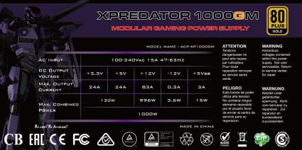 XPredator GM series 1000