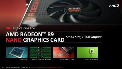 Amd radeon R9 nano 3