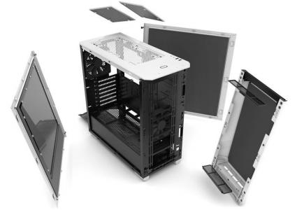 Eclipse P400S Window Exploded view glacier white 2k