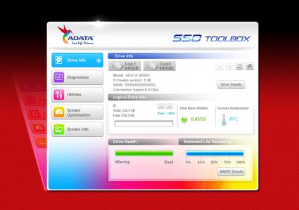 Adata SSD Toolbox