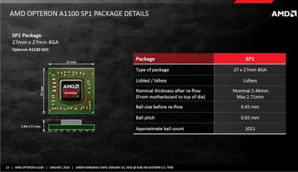 AMD Opteron A1100 Seattle