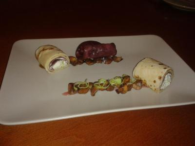 Pancakes, reindeer, mushroom compote.jpg