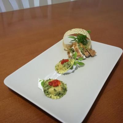 Raviolli pesto chicken sweet chilly mascarpone.jpg