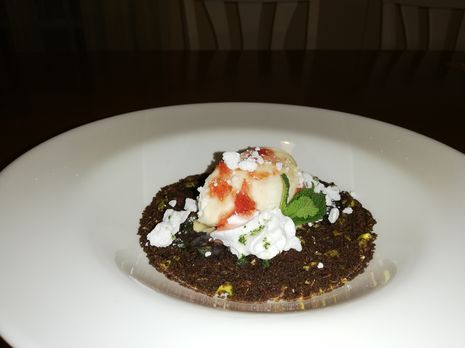 Mastic, rose pistachio mint cheesecake.jpg