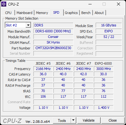 CPU-Z Corsair Dominator 32GB 3000MTs C30 SPD.png