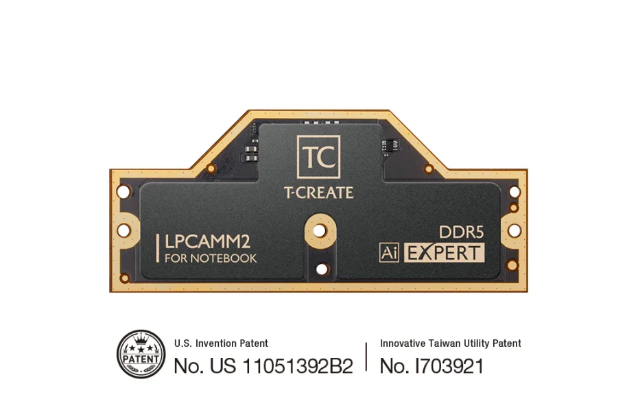 T-CREATE EXPERT AI LPCAMM2 Memory.webp