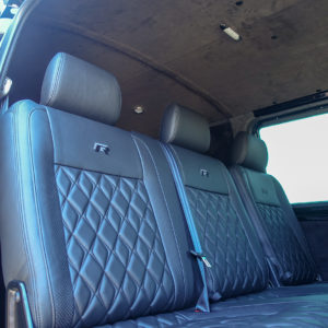 Volkswagen Transporter T6 seats in Grampian leather