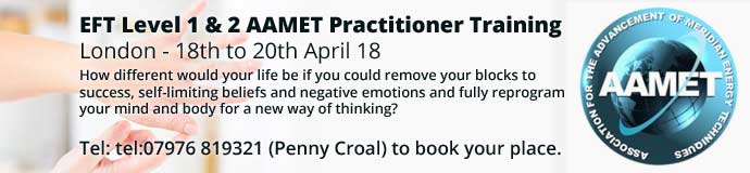 EFT Level 1 & 2 AAMET Practitioner Training EFT Level 1 & 2 AAMET Practitioner Training