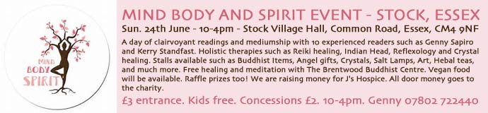 Mind Body and Spirit Event