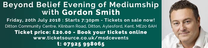 BEYOND BELIEF EVENING OF MEDIUMSHIP   with GORDON SMITH