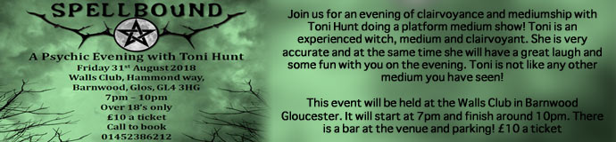 Psychic Evening with Toni Hunt Psychic Evening with Toni Hunt