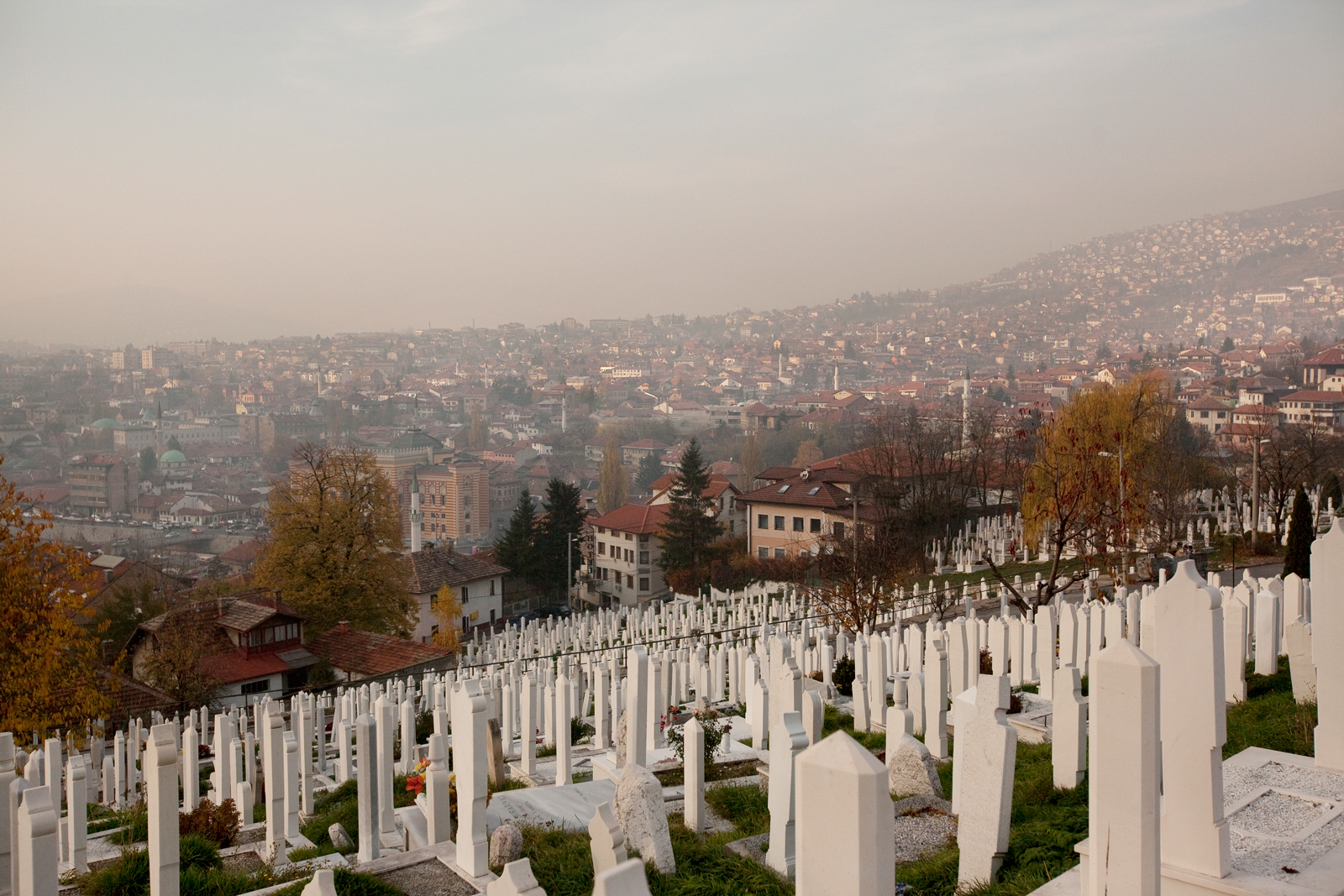 Tombtones is Sarajevo