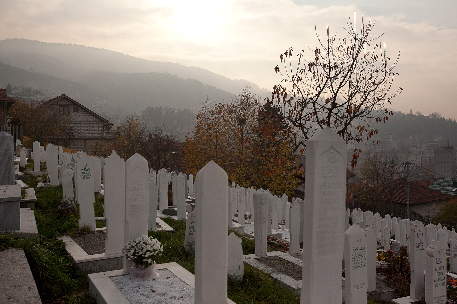 More tombtones is Sarajevo