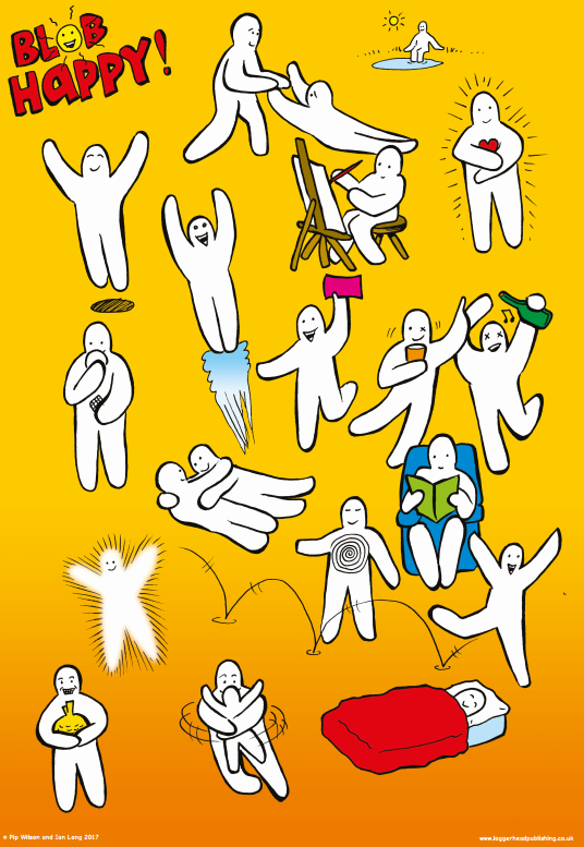 Blob Emotions Posters Blob Emotions Posters