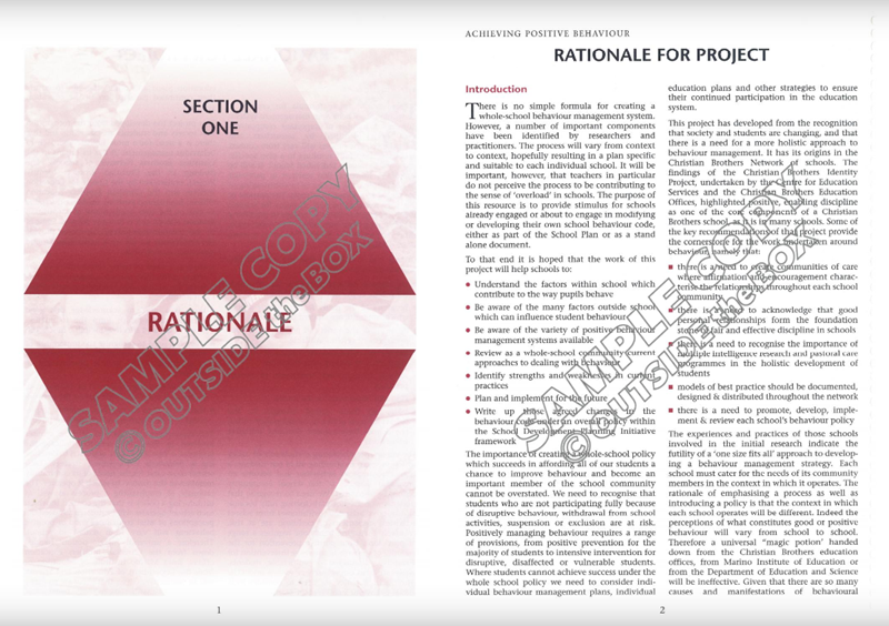 Achieving Positive Behaviour: A Practical Guide Achieving Positive Behaviour: A Practical Guide