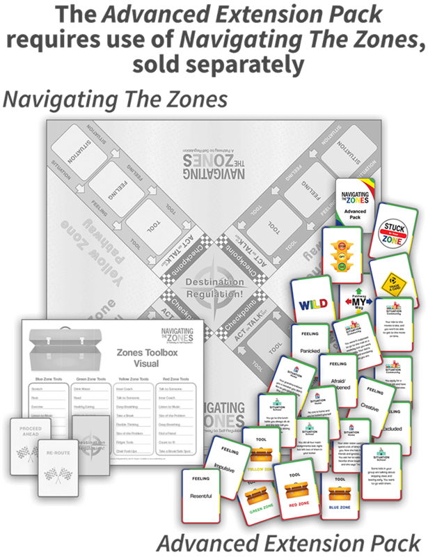 Advanced Extension Pack and Game Cards for Navigating The Zones Advanced Extension Pack and Game Cards for Navigating The Zones