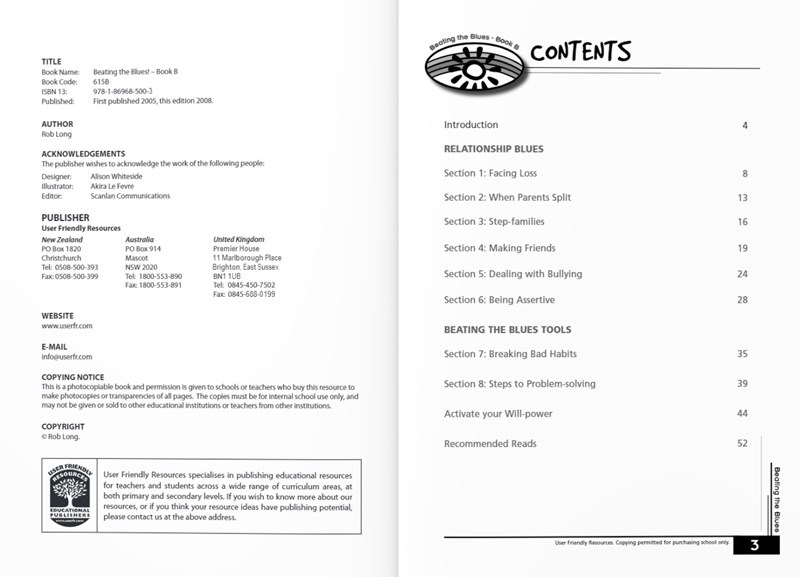 Beating the Blues! Book B – Relationship Blues Beating the Blues! Book B – Relationship Blues