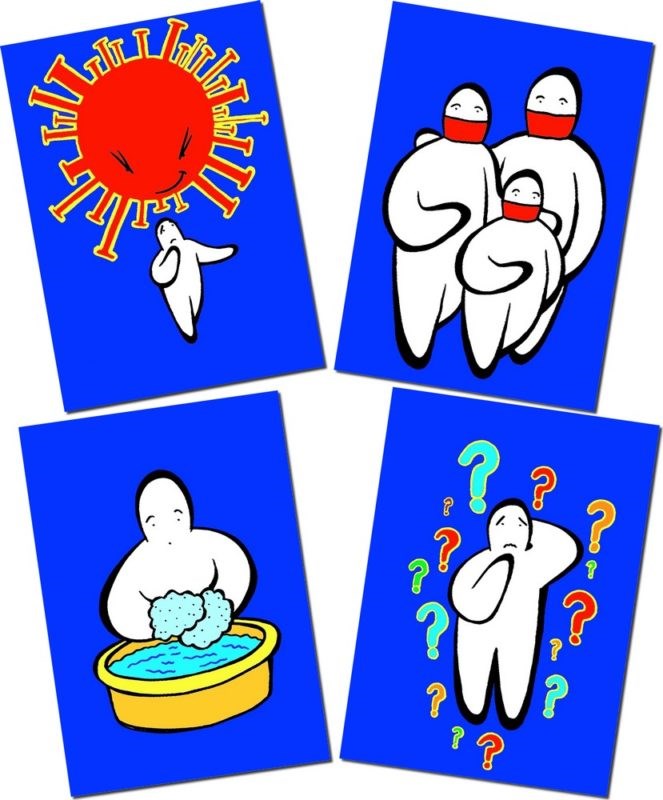 Blob Covid-19 Cards Blob Covid-19 Cards