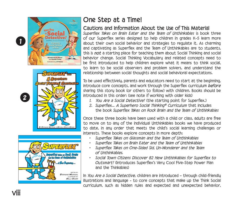 Superflex® Takes on Brain Eater and the Team of Unthinkables Superflex® Takes on Brain Eater and the Team of Unthinkables