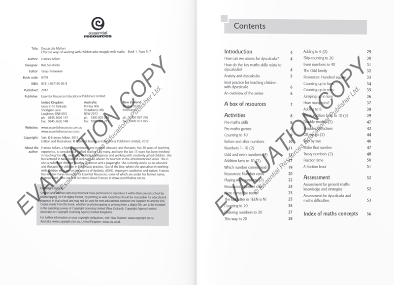 Dyscalculia Matters: Book 1 Dyscalculia Matters: Book 1