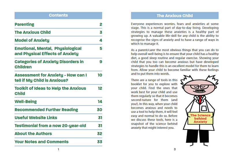 Helpful Handbooks for Parents, Carers and Professionals: Anxiety Helpful Handbooks for Parents, Carers and Professionals: Anxiety