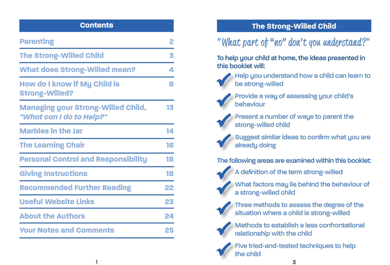 Helpful Handbooks for Parents, Carers and Professionals: Strong-Willed Helpful Handbooks for Parents, Carers and Professionals: Strong-Willed