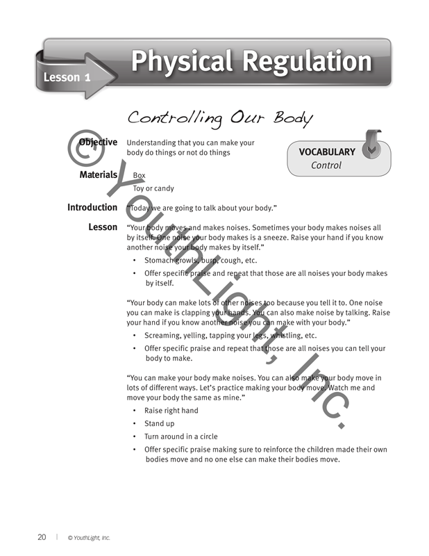 Helping Preschool-Age Children Learn Self-Regulation Helping Preschool-Age Children Learn Self-Regulation