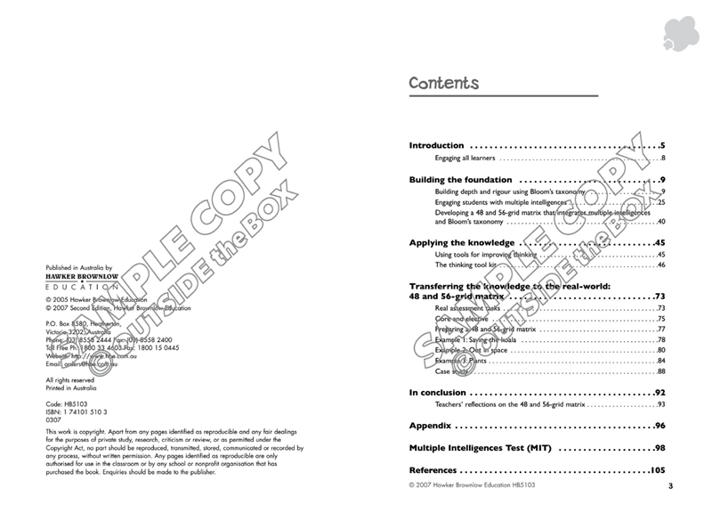 Improving Thinking in the Classroom Improving Thinking in the Classroom