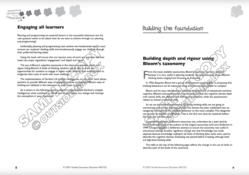 Improving Thinking in the Classroom Improving Thinking in the Classroom