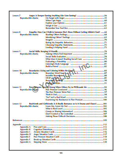 Impulse Control Activities & Worksheets for Middle School Students with CD Impulse Control Activities & Worksheets for Middle School Students with CD