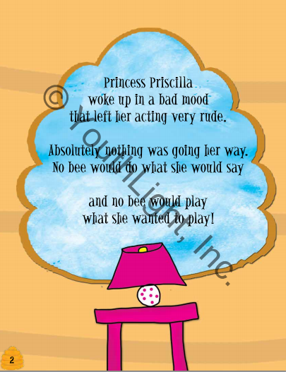 Princess Priscilla and the Bully-Bee Day Princess Priscilla and the Bully-Bee Day