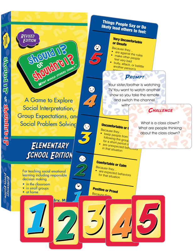 Should I? or Shouldn’t I? Primary School Game + Expansion Pack Bundle Should I? or Shouldn’t I? Primary School Game + Expansion Pack Bundle