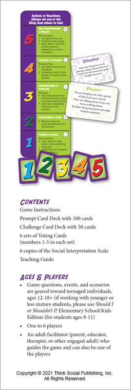 Should I? or Shouldn't I? What Would Others Think? Revised Edition for Teens Should I? or Shouldn't I? What Would Others Think? Revised Edition for Teens