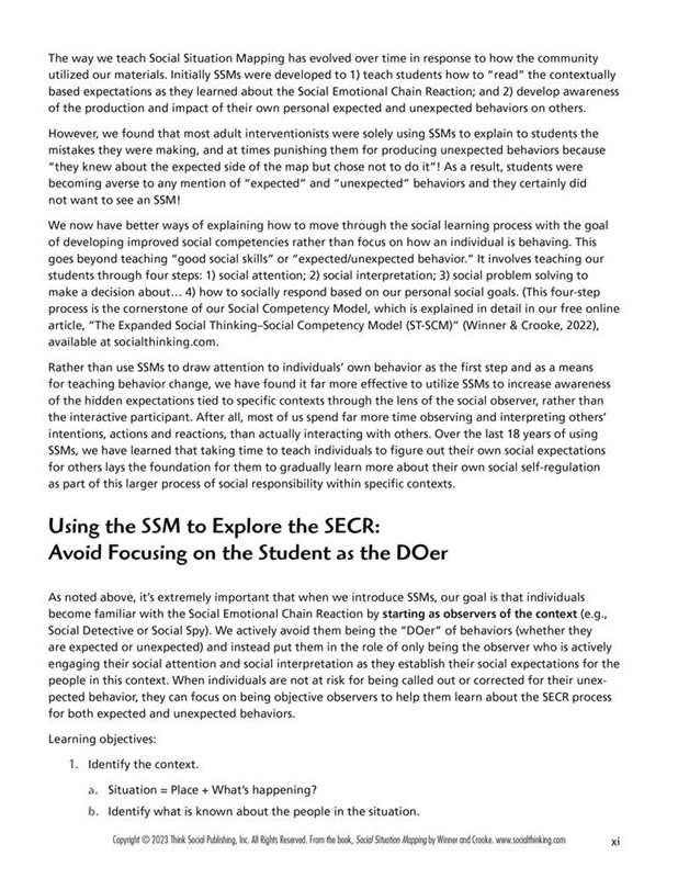 Social Situation Mapping: Making Sense of the Social World Social Situation Mapping: Making Sense of the Social World