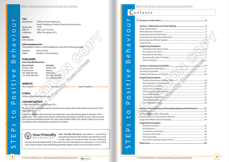 STEPs to Better Behaviour: Book B STEPs to Better Behaviour: Book B