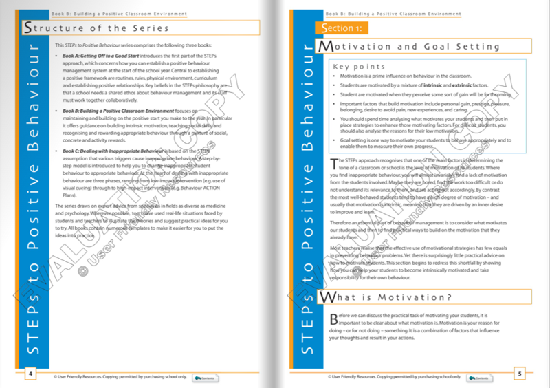 STEPs to Better Behaviour: Book B STEPs to Better Behaviour: Book B