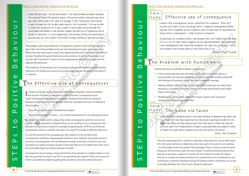 STEPs to Better Behaviour: Book C STEPs to Better Behaviour: Book C