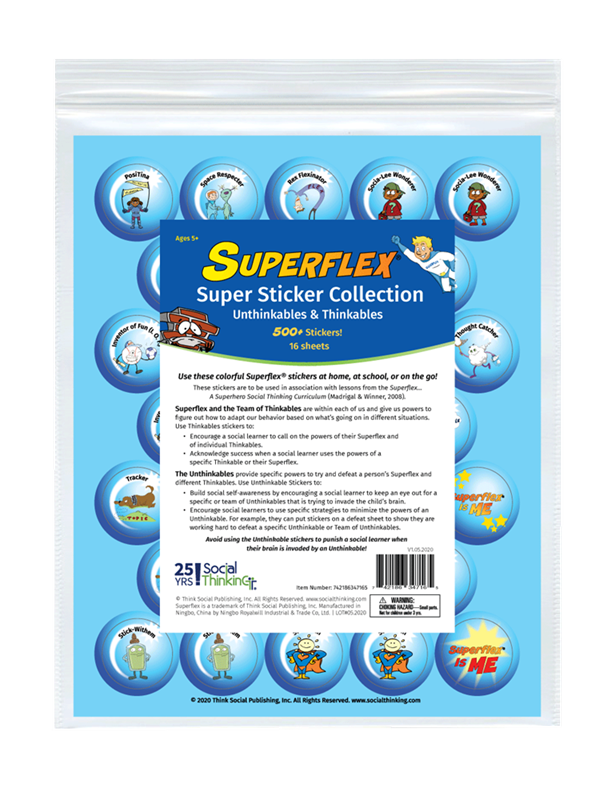 Superflex Super Sticker Collection: Thinkables & Unthinkables Superflex Super Sticker Collection: Thinkables & Unthinkables